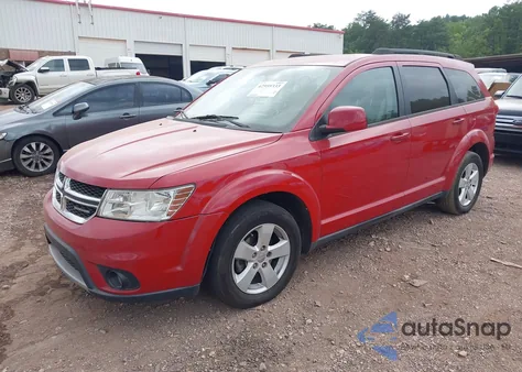 2012 Dodge Journey Sxt из США, поврежденный, VIN 3C4PDCBG3CT231822